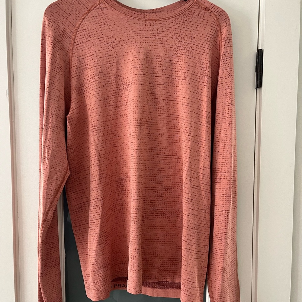 lululemon athletica Coral Long Sleeve Tee